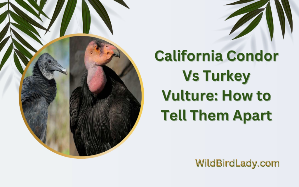California Condor Vs Turkey Vulture: How to Tell Them Apart