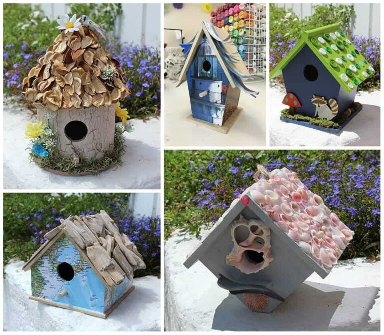 Revamp Your Birdhouse 5 Easy DIY Roof Ideas